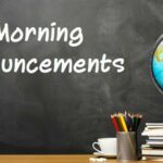 Submit Daily Announcements