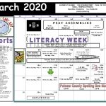 March Calendar 2020