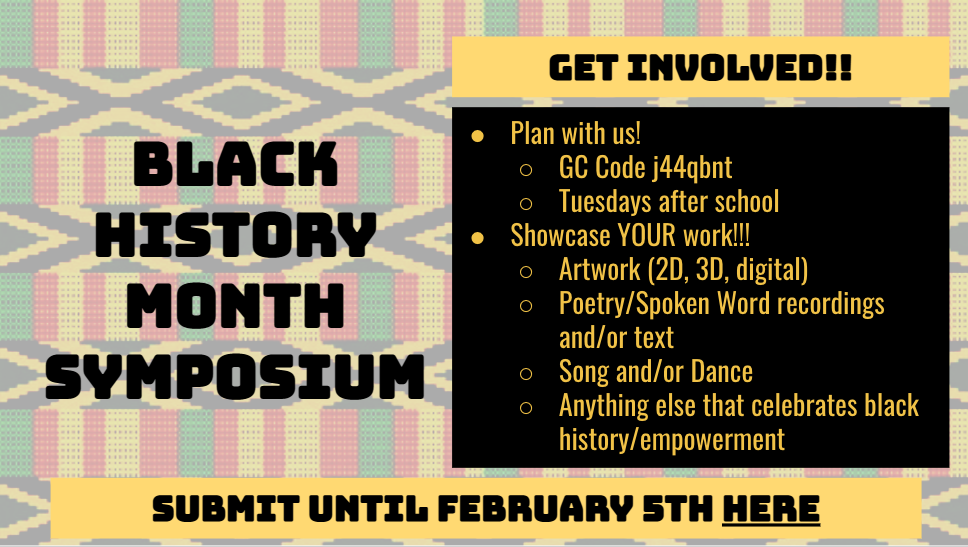 Black History Month Symposium