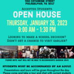 Open House - Thursday January 26, 2023