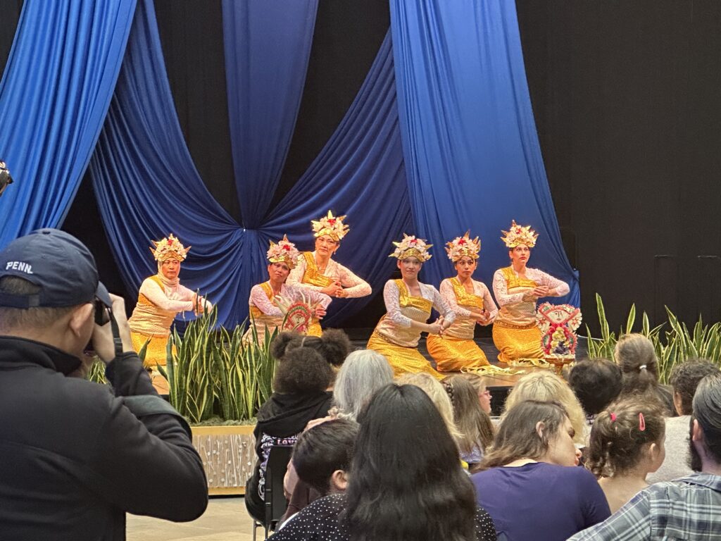 Palumbo Students perform Indonesian Dance from the Island of Bali