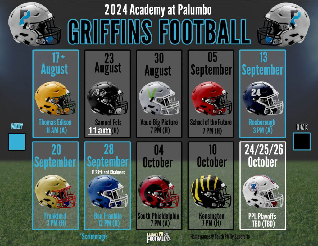 Griffins Football schedule