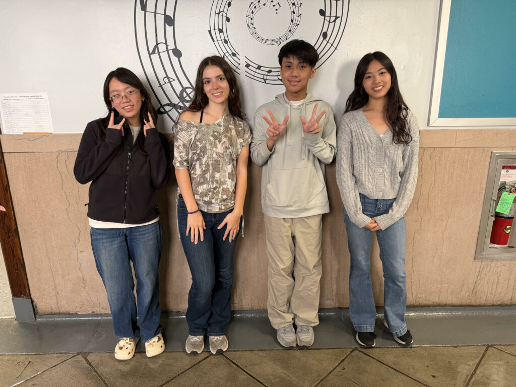 A High Note for Palumbo: Four Students Selected for All City Choir!