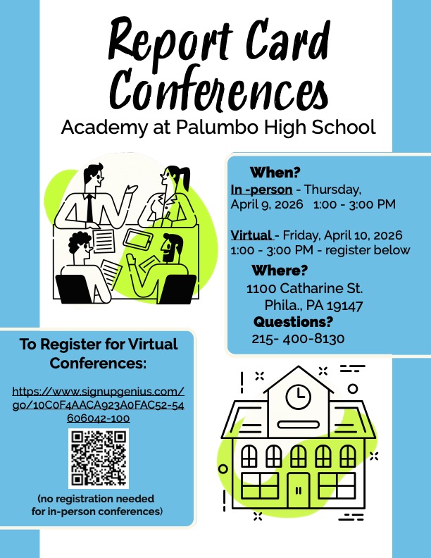 Report Card Conferences April 9, 2026 and April 10, 2026