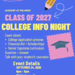 Academy at Palumbo · Class of 2027