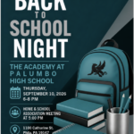 BACK TO SCHOOL NIGHT