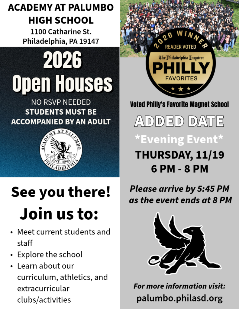 Evening Open House: Thursday, November 19